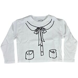 J.‎ Crew Crewcuts Girls' long-sleeve sequin lady jacket T-shirt XS NWT